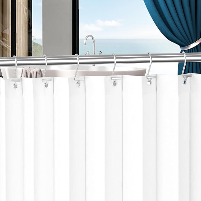 Gracelife Shower Curtain Hooks, T-Bar Decorative Hooks Hangers - Image 6