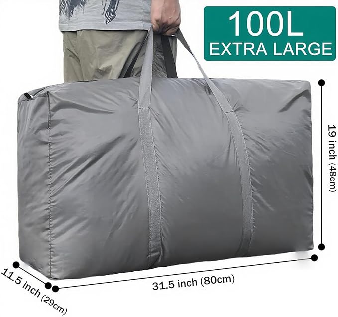 100L Extra Large Storage Bags, Big Moving Bags - Image 3