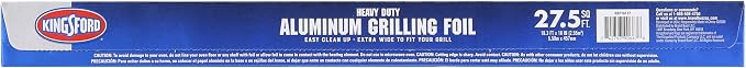 Kingsford Heavy Duty Aluminum Foil Roll, 27.5 Sq Ft, tears cleanly from the box - Image 9