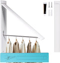 Ithywat Retractable Clothes Drying Rack，Space Saver Wall Mounted Folding Hanger by RimiWorld