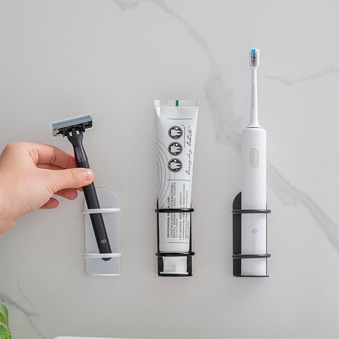 2pcs Electric Toothbrush Holder, Wall Mounted Electric Toothbrush Holder - Image 4
