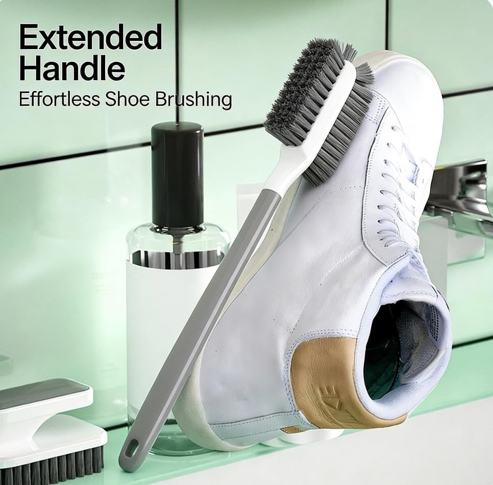 Cleaning Scrub Brush Set Shoe Brush Laundry Brush Scrub Brushes - Image 7