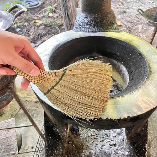 Small Whisk Broom9.5 Handheld Brush Whisks Away Dust, Dirt & Debris Brush Hanger - Image 5