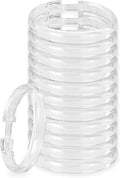 Rocky Mountain Goods Simple Spaces Clear Plastic Curtain Rings by Rocky+Mountain+Goods