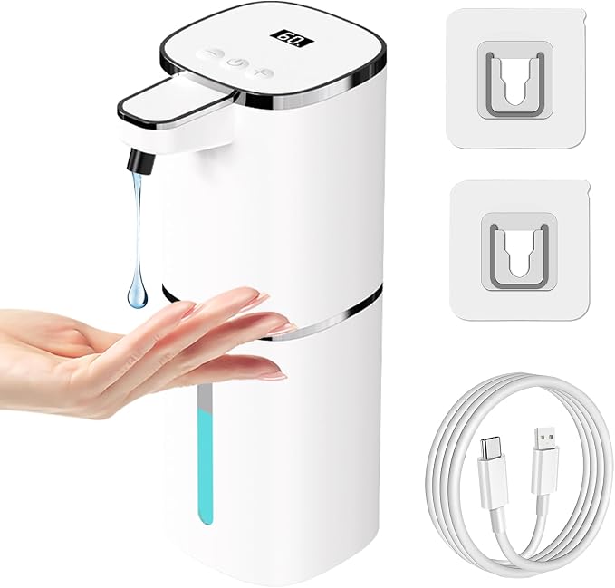 OHIFAST Automatic Liquid Soap Dispenser Touchless, USB Rechargeable Smart Hand by OHIFAST