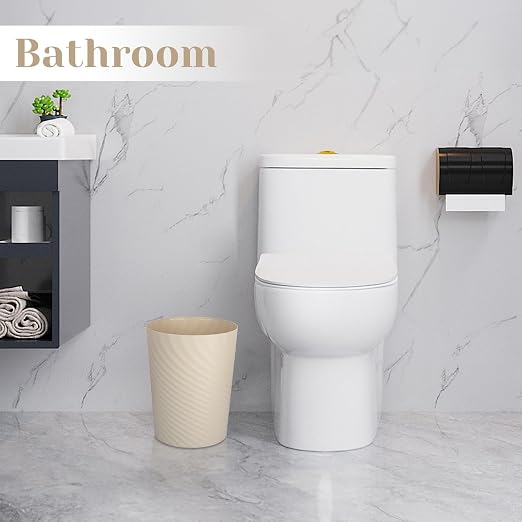 Small Bathroom Trash Can with Bags Garbage Can, 3 Pack, Kids Room, 1.8 Gallo - Image 5