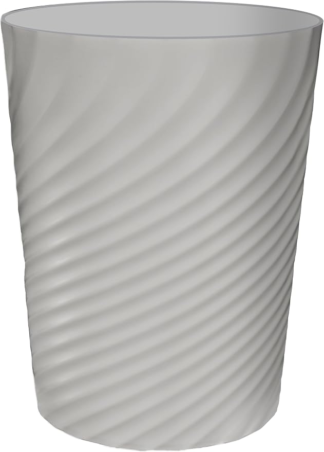 DAJITRE 1.8 Gallon Small Trash Can Wastebasket Recycling Bin Slim Profile by DAJITRE