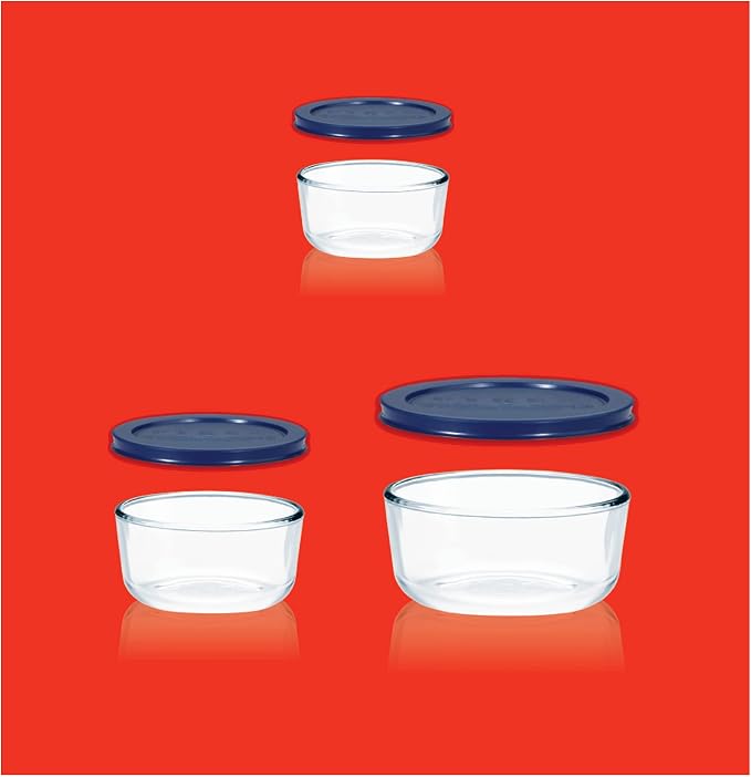 Pyrex Simply Store Glass Food Storage Containers Set - Image 6