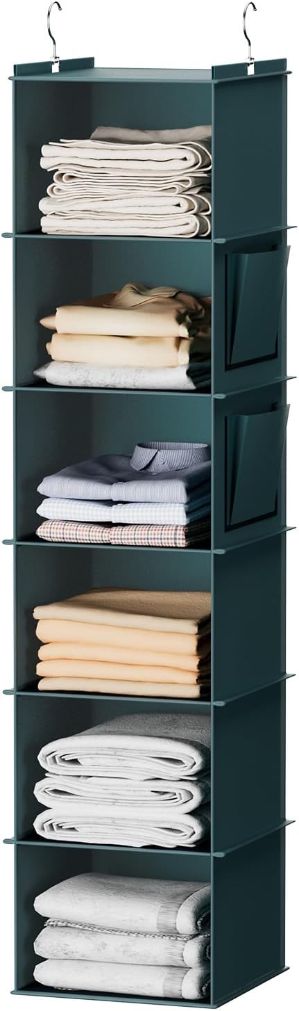 YOUDENOVA Hanging Closet Organizer and Storage, Clothes Organizer by YOUDENOVA