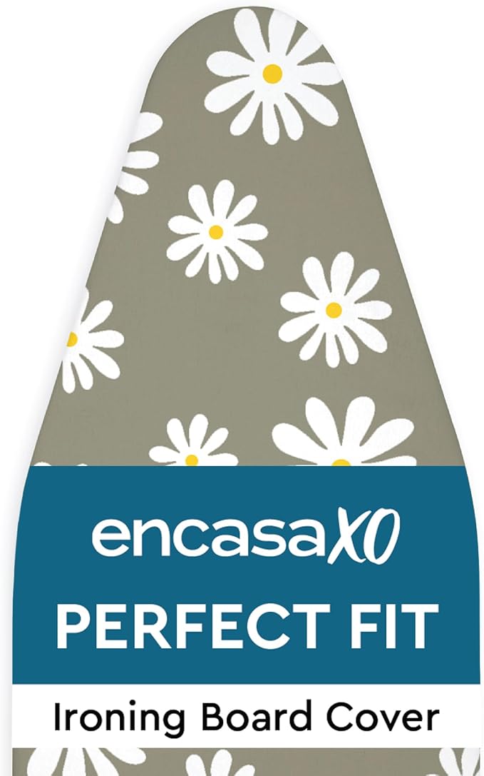 Encasa XO Ironing Board Cover and Pad, Thick Felt 49"x18" by EncasaXO