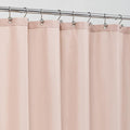 ALYVIA SPRING Waterproof Fabric Shower Curtain or Liner Blush Pink by ALYVIASPRING