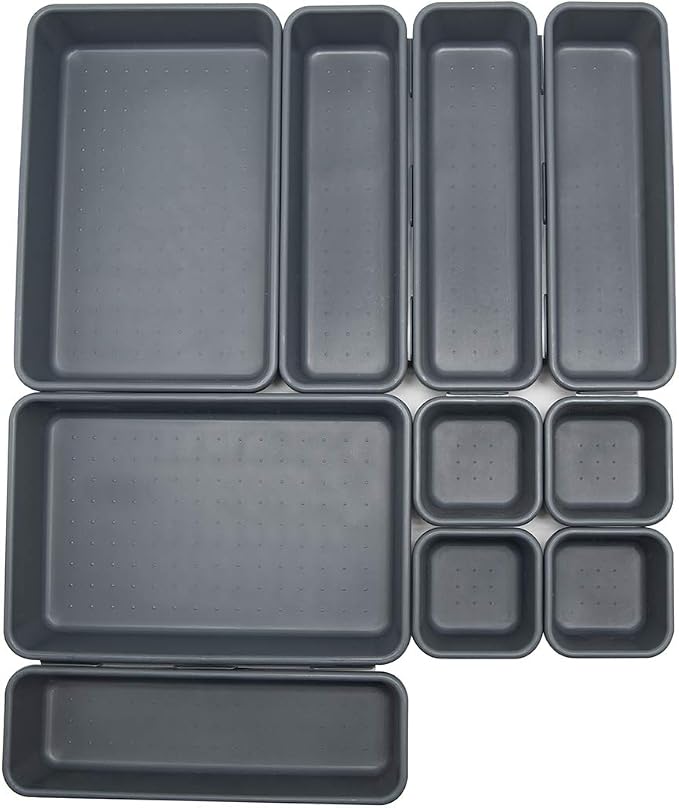 Interlocking Desk Drawer Organizer Separators - Image 2