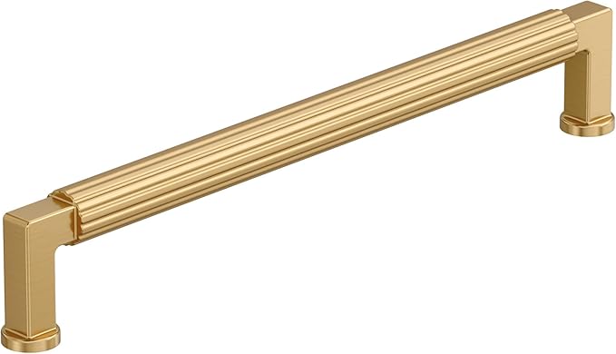 Amerock Ballard 7-9/16 inch (192mm) Center-to-Center Champagne Bronze Cabinet Pull, BP37646CZ