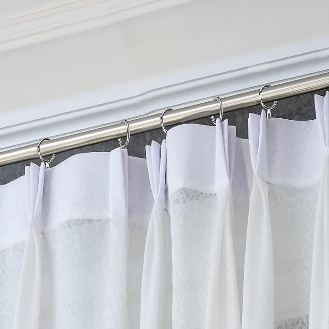 Hotop 30 Pcs Metal Curtain Rings - Image 5