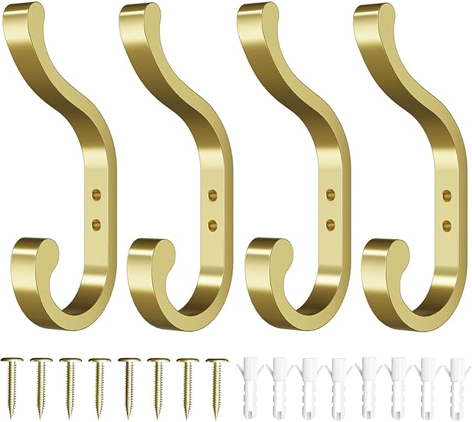 Coat Hooks Wall Mount, Heavy Duty Wall Hooks - Image 9