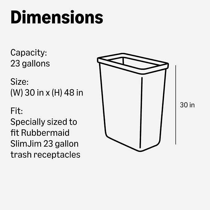 Amazon Basics 23G SlimJim Rubbermaid - Image 4