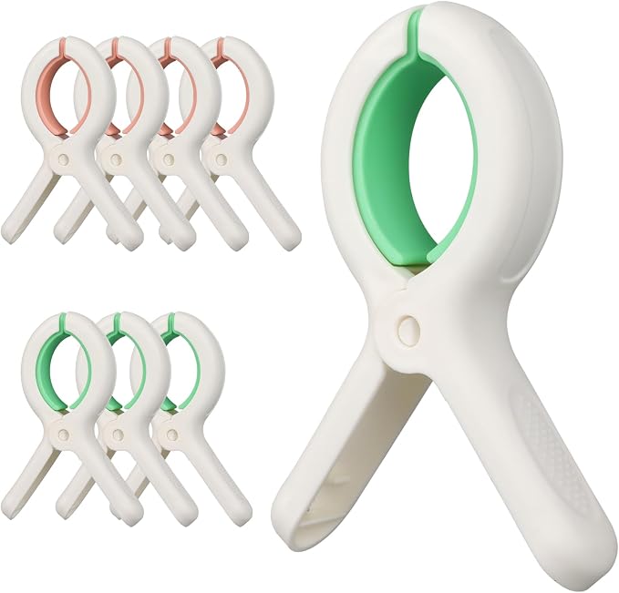 Extra Large Beach Towel Clips for Beach Chairs Clothes Pins | 5.1 Inch Towel by Loadsky