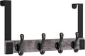 Over The Door Hooks Heavy Duty, Wood Over The Door Towel Rack by Homode