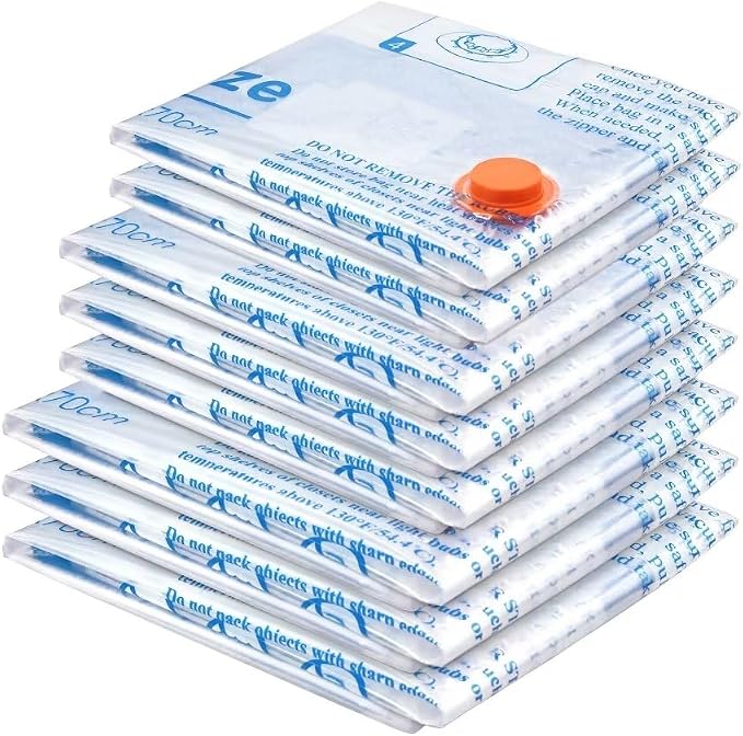 MEIQIHOME Vacuum Storage Bags, Space Saver Sealer Bags, Vacuum seal bags - Image 2