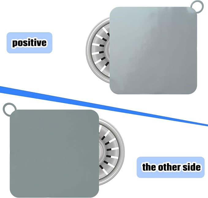 6 Pack Drain Covers for Bugs, 6 X 6 Inch, Anti Odor and Cockroach, Kitchen - Image 3