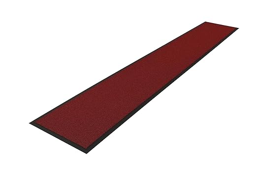 Guardian 94021355 Platinum Series Indoor Wiper Floor Mat, 2' x 13', Burgundy