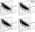 IBosins 4-Pack Towel Hooks Hand Towel Holder Robe Hanger Polished Chrome | by IBosins