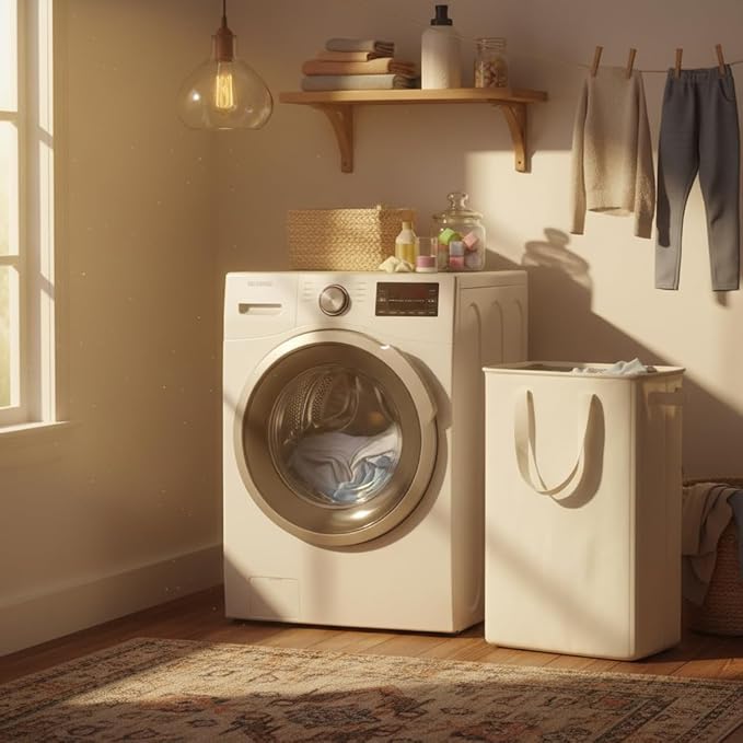 efluky Slim Laundry Basket, Narrow Laundry Hamper - Image 6