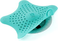 Umbra Starfish Hair Catcher, Suction Cup Drain Cover, Surf Blue by Umbra