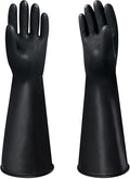 18" Chemical Resistant Gloves, Long Waterproof Rubber Industrial Safety Glove by Nobgum