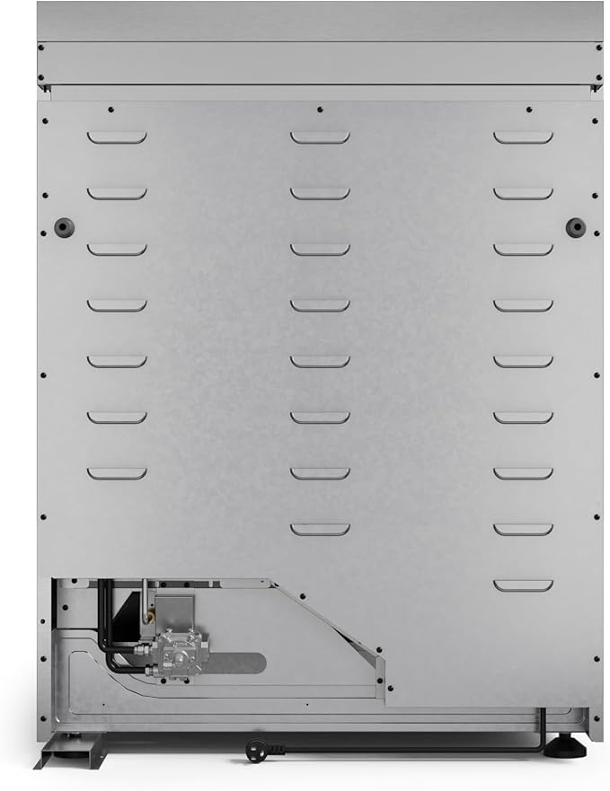 Gordon Ramsay by THOR Kitchen 30 Inch Professional Liquid Propane Range with Tilt Panel Touch Control in Stainless Steel/Bronze