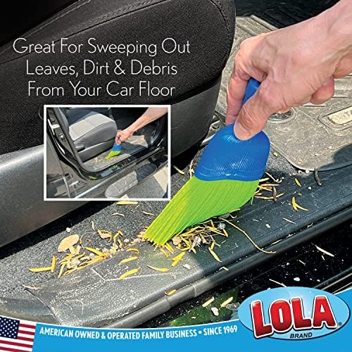 LOLA Whisk Broom, Hand Brush, Durable Bristles, Whisks Away Dirt & Debris - Image 3