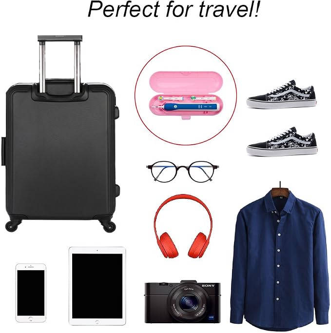 Nincha Portable Replacement Plastic Electric Toothbrush Travel Case - Image 7
