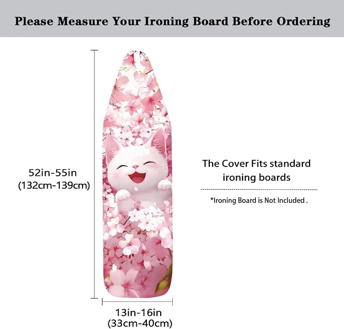 Waterproof Ironing Board Cover Cute Cat Iron Board Cover - Image 5