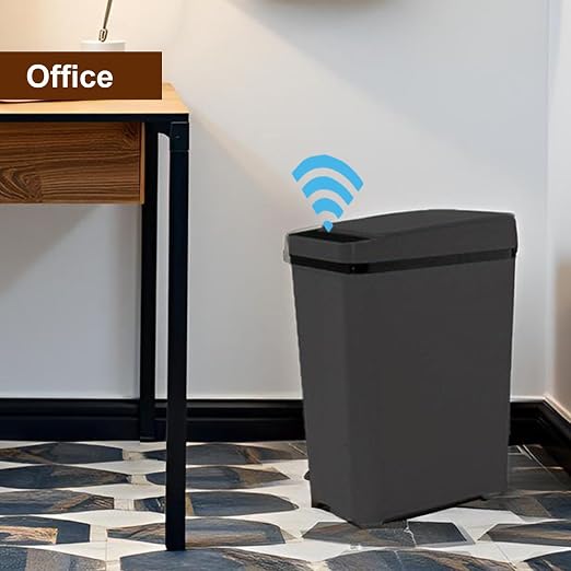 3 PACK - Bathroom Trash Can - 2.5 Gallon Automatic Trash Cans | Bedroom - Image 7