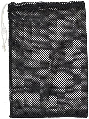 Champion Sports Mesh Equipment Bag – Heavy-Duty Nylon Drawstring Bag by ChampionSports