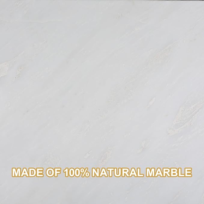 Koville Natural Marble Paper Towel Holder Countertop, - Image 6