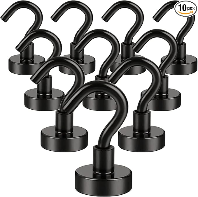 DIYMAG Magnetic Hooks, 30Lbs Facilitate Hook Neodymium Magnet Hooks by DIYMAG