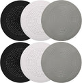 6-Pack Drain Hair Catcher Durable Silicone Hair Stopper Shower Drain Covers by QiyuanLS