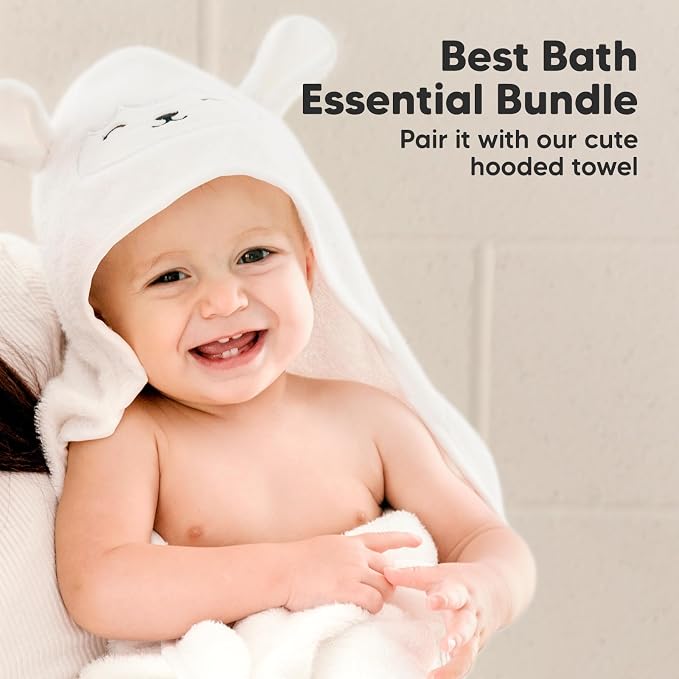 6-Pack Baby Washcloths, Soft Absorbent Washcloths - Image 9