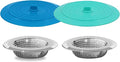 V-TOP Kitchen Drain Strainer Stopper 4 Pack, Universal 6 Inch Silicone Plug by V-TOP