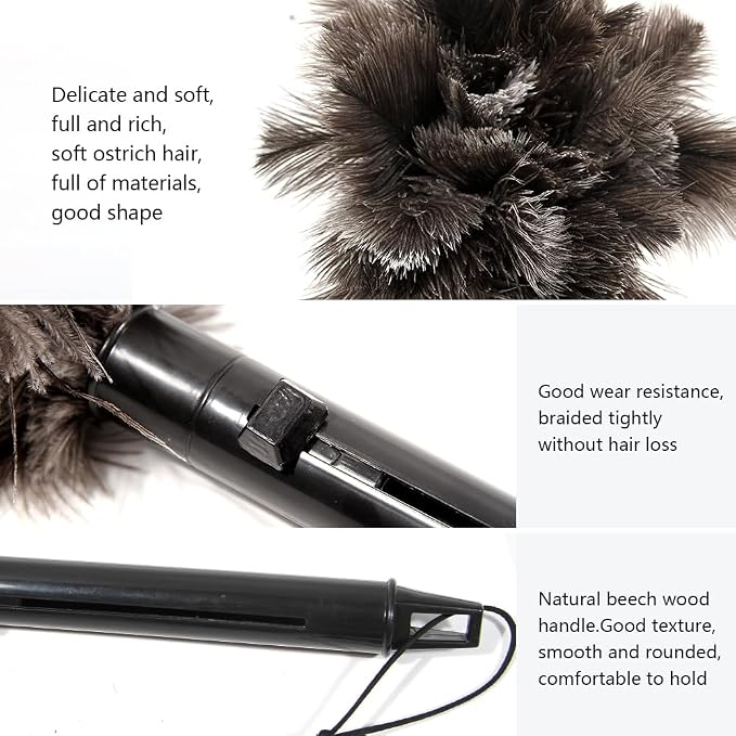 Retractable Ostrich Feather Duster - Image 3