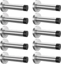 DOKU 10Pcs Door Stop, 3.5 Inch Heavy Duty 304 Stainless Steel Door Stopper by DOKUHOME