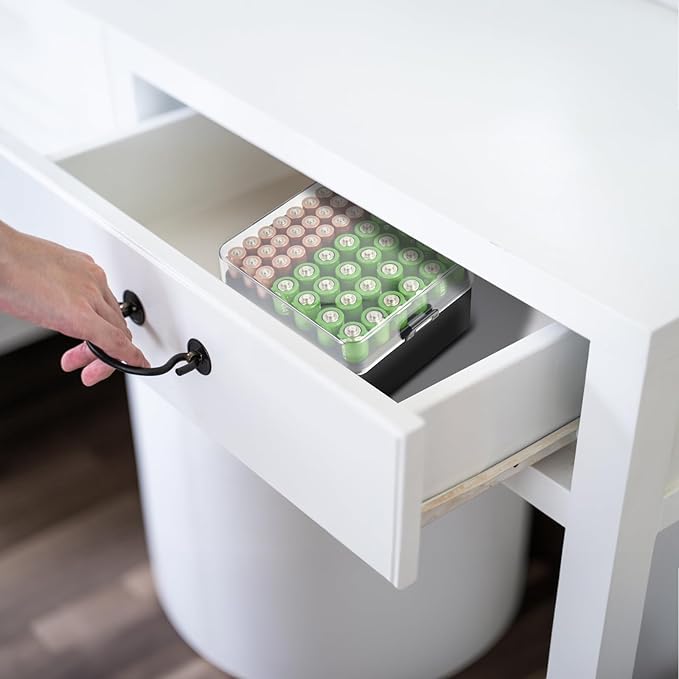 ALCYON Battery Organizer Case, Battery Vault Box - Image 7