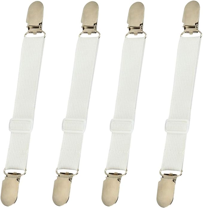 Bed Sheet Clips Straps Sheet Holder Mattress Clips by BBDOU