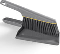 Lumkew Small Broom and Dustpan Set, Hand Mini Dust-Pan and Brush by Lumkew