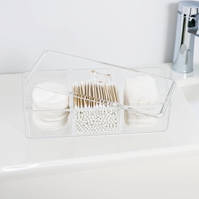 ZEXALOR Clear Bathroom Dresser Organizer - Image 2