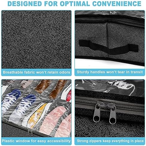 Under Bed Shoe Storage Organizer - Image 3