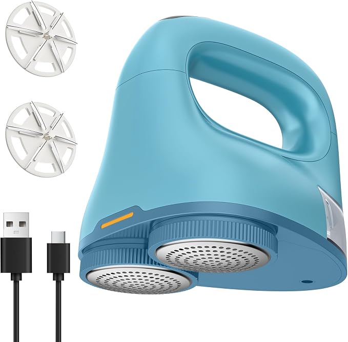 Fabric Shaver with Dual Head, 2X Faster Lint Remover by Unknown