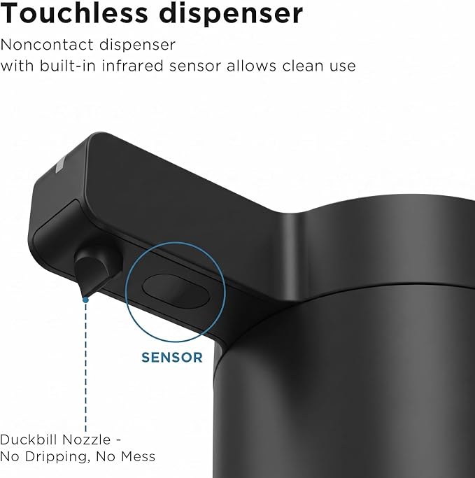 Newise Touchless Automatic Soap Dispenser - 9 oz - Image 4