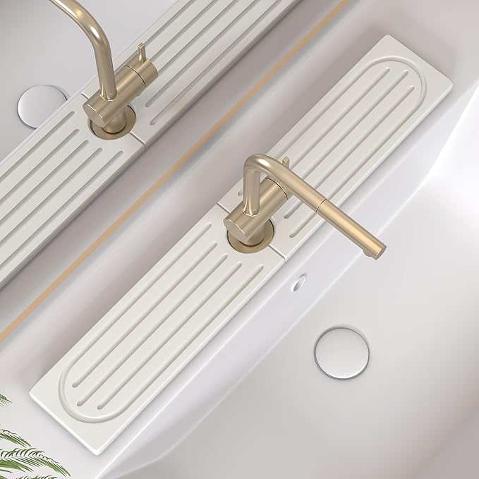 Kitchen Faucet Mat, Diatomite Sink Faucet Mat Splash Guard by Unknown